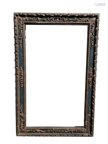 Monumental Antique Wood Carved Old Master Frame