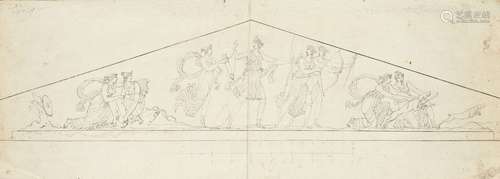 Jacques-Philippe Le Sueur, Français 1757-1830- Dessin de tym...