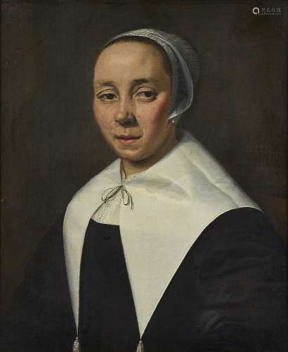 Cercle de Frans Hals, Hollandais 1582/3-1666 ; Portrait d'un...