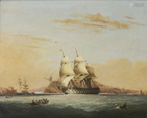 Nicholas Matthew Condy, Britannique 1816-1851- Un navire de ...