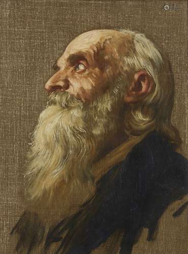 Alphonse Legros RE, Français/Britannique 1837-1911- Portrait...