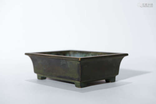 BRONZE SQUARED CENSER