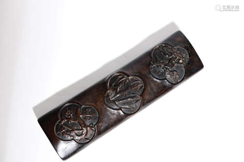 BAMBOO&PLUM BLOSSOM SANDALWOOD PAPERWEIGHT