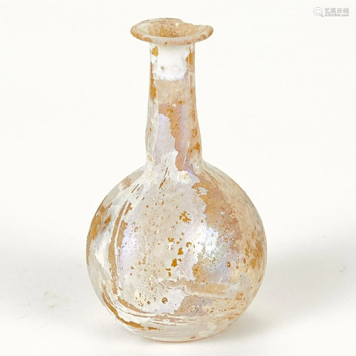 Small Roman Glass Bottle