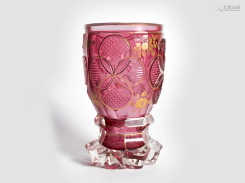 Biedermeier glass, Around 1830