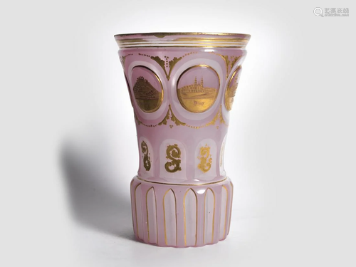 Biedermeier glass, Around 1830