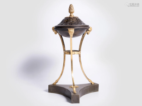 Incense burner, Empire, France, around 1800/10