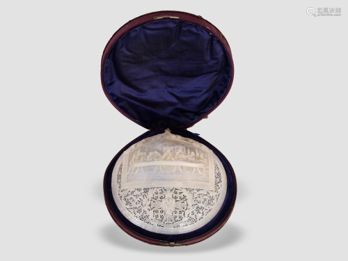 Mother of pearl carving, Mid 19th century