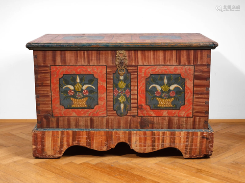 Vernacular chest, Upper Austria, 18th century