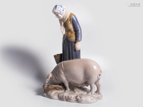 Royal Copenhagen porcelain, Pig herder