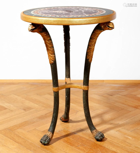 Empire side table, Italy, Around 1800