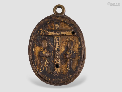 Medieval medallion, South German, 14th/15th c.