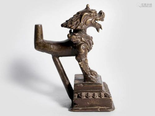 India, Bronze statue, 16th - 18th century