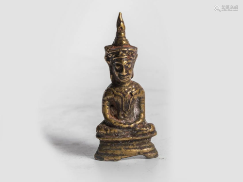 Sitting Buddha, 13th - 15th century or earlier