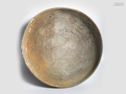 Antique Islamic bowl, Ancient, 11th - 14th c.