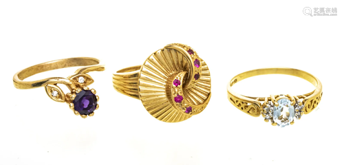 14KT GOLD RINGS