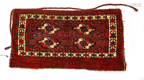 YOMUT TURCOMAN, TURKMENISTAN, HANDWOVEN TOR…