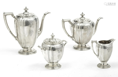 DOMINIC & HAFF STERLING SILVER COFFEE & TEA SET