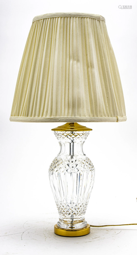 WATERFORD CRYSTAL LAMP H 26