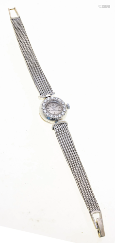 OMEGA WHITE GOLD AND DIAMONDS LADIES WATCH L 6