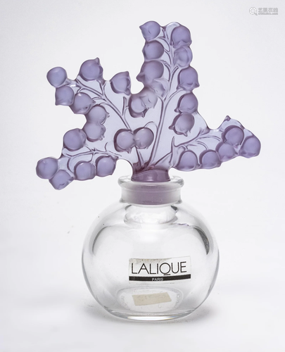 LALIQUE CRYSTAL 1991 PERFUME 