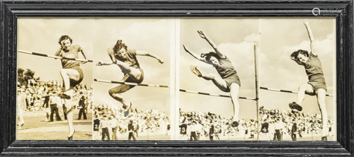 PHOTOGRAPH ANNETTE ROGERS AT THE 1936 OLYMPICS