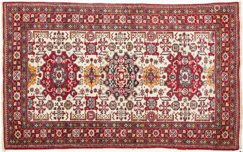 PERSIAN ARDABIL HANDWOVEN WOOL RUG, C. 1990