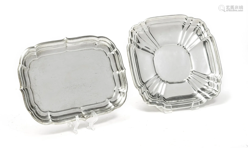 REED AND BARTON & GORHAM STERLING SILVER TRAYS 2