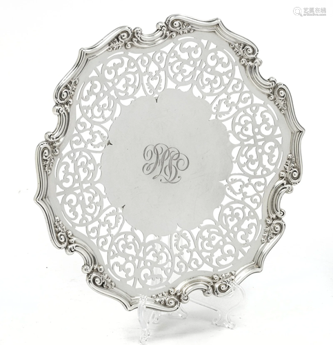 GORHAM STERLING SILVER TRAY 6038A