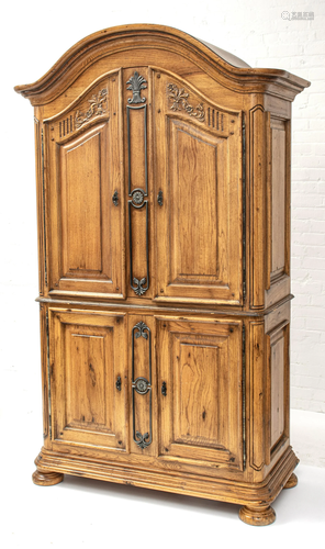 LABARGE OAK ARMOIRE, H 88