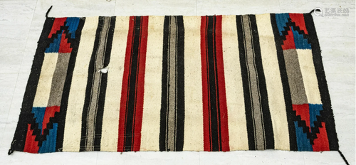 NAVAJO WOOL BLANKET, MID 20TH C