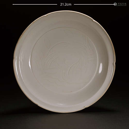 Song Dynasty of China
Ding Kiln Plate