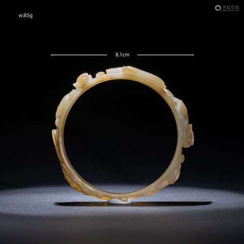 Chinese Han Dynasty Jade Ring