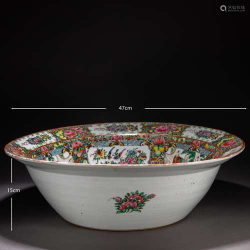 Qing Dynasty of China
Colorful basin