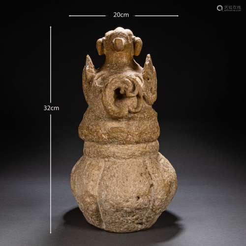 China's Five Dynasties Period
Stone auspicious beast
