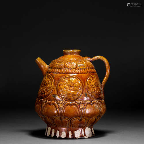中国古代黄釉执壶