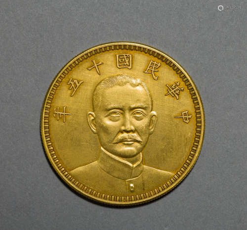 中国古代纯金币