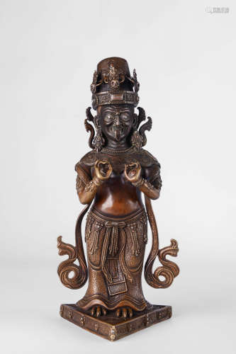 ALLOY BRONZE STATUE OF JAMBHALA