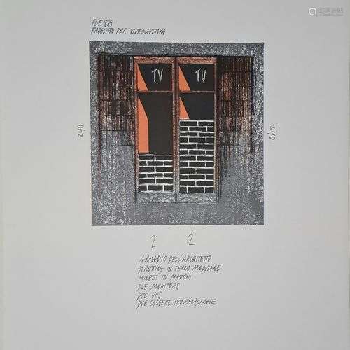 Plessi Fabrizio - Armadio dell'architetto, 1990