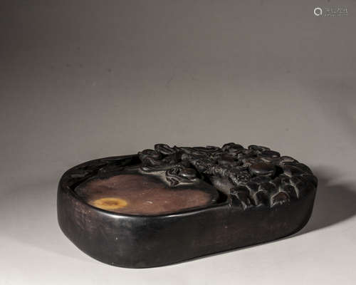 A CHINESE DUAN INKSTONE,QING DYNASTY