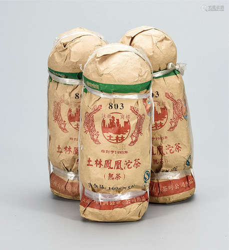 2009年  土林凤凰熟沱茶