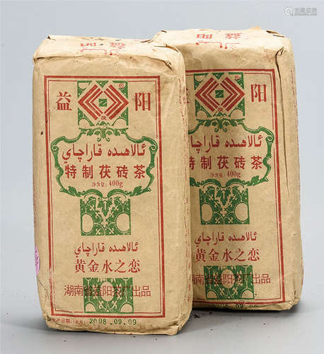 2004年  益阳特制茯砖茶  药用价值极高