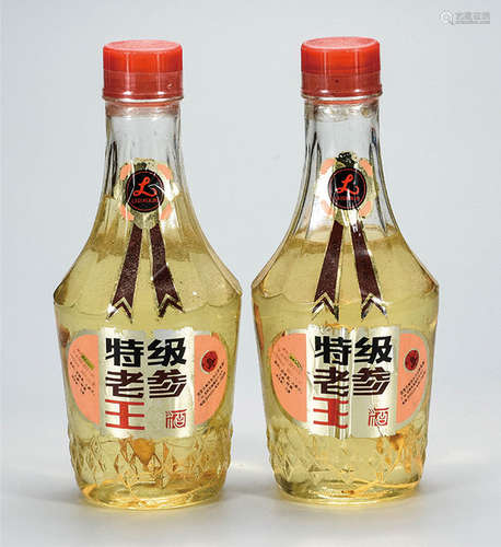 1995年  特级老参王酒38°   国营吉林长白山参茸酒厂