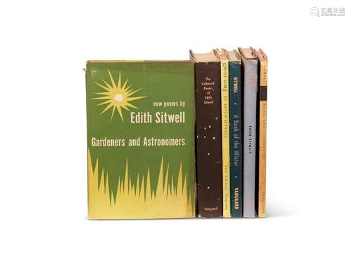 Ɵ SITWELL, EDITH. (1887-1964). SIX WORKS: VANGUARD PRESS, NE...