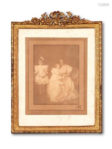 PHOTOGRAPHS: THE DOBLE FAMILY. A GROUP OF SIX FRAMED PHOTOGR...