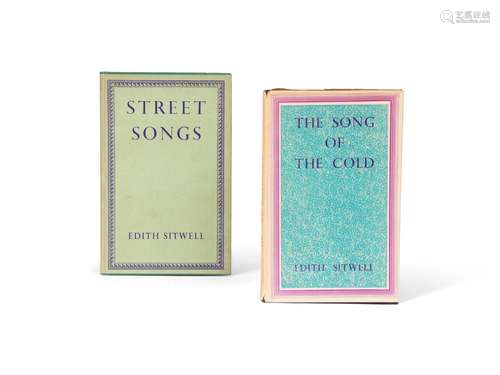 Ɵ SITWELL, EDITH. (1887 - 1964). TWO AUTHOR'S PRESENTAT...