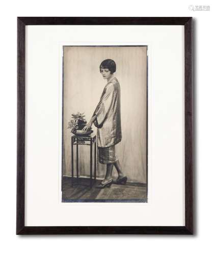 PHOTOGRAPHS: GEORGIA SITWELL. THREE FRAMED PHOTOGRAPHS. 1924...