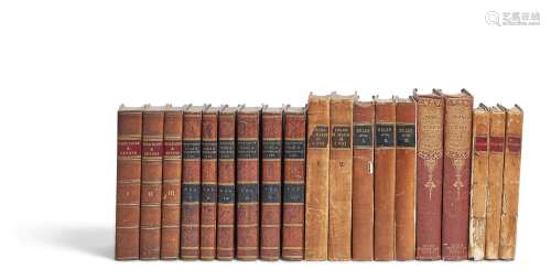 Ɵ NOVELS: A COLLECTION OF 19 VOLUMES, MOST EARLY NINETEENTH-...