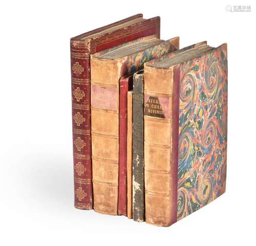 Ɵ MANUSCRIPT VOLUMES: 6 VOLS, RELATING TO TRAVELS, MOSTLY FI...