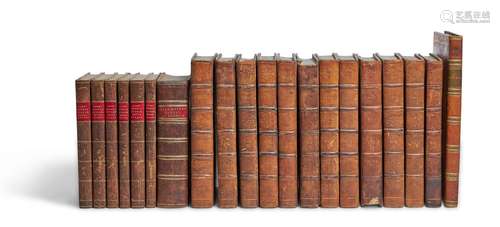 Ɵ ITALIAN BOOKS: 44 VOLUMES, 18TH AND EARLY 19TH CENTURY BIN...